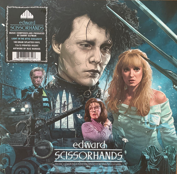 Danny Elfman - Edward Scissorhands (30th Anniversary Deluxe) (Original Soundtrack) - (Colored Vinyl, Blue, Indie Exclusive) (Vinyl)