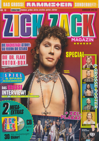 Rammstein - Zick Zack (CD Single, Poster, With Magazine) ((CD))