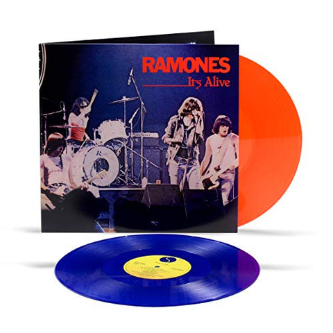 Ramones - It's Alive (Live) (2LP Red/Blue Vinyl | Brick & Mortar Exclusive ((Vinyl))