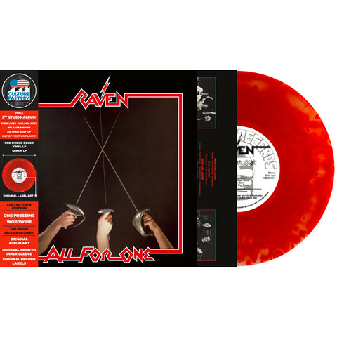 Raven - All For One (Colored Vinyl, Red & Black Smoke) ((Vinyl))