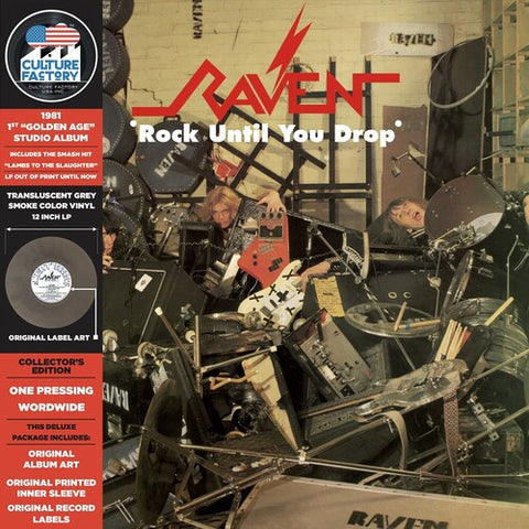 Raven - Rock Until You Drop (Colored Vinyl, Blue & Purple Smoke) ((Vinyl))