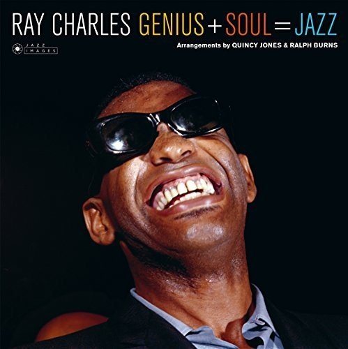Ray Charles - Genius + Soul = Jazz (Images By Iconic French Fotographer Jean-P ((Vinyl))
