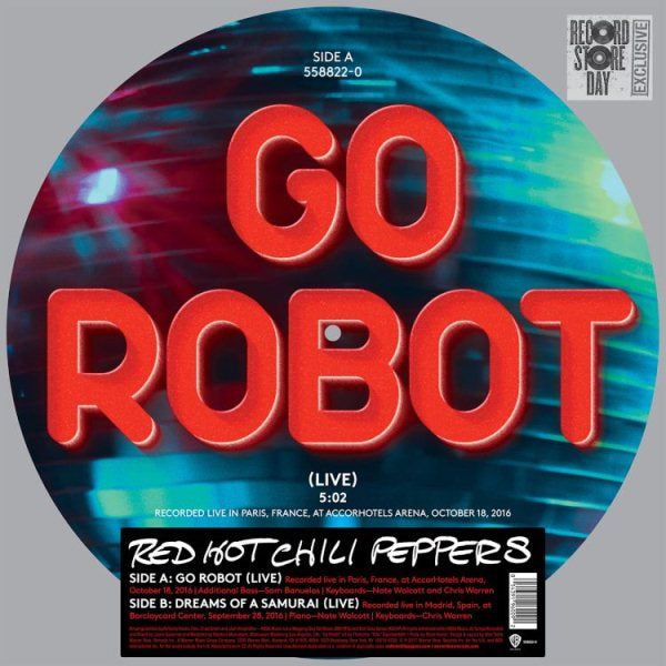 Red Hot Chili Pepper - Go Robot/Dreams of a Samurai (Live)(Vinyl Single Picture Disc) ((Vinyl))