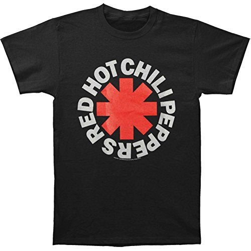 Red Hot Chili Peppers - Men'S Rhcp Classic Asterisk T Shirt, Black, Small ((Apparel))