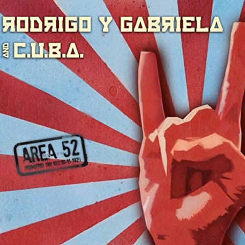 Rodrigo Y Gabriela/C.U.B.A - Area 52 [Red/Blue Splatter 2 LP] ((Vinyl))
