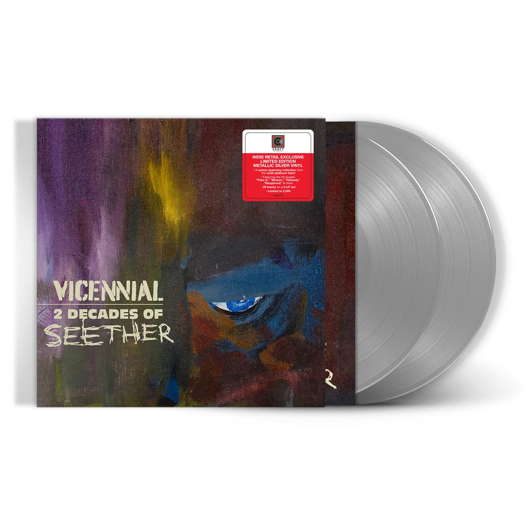 Seether - Vicennial - 2 Decades Of Seether [Metallic Silver 2 LP] ((Vinyl))