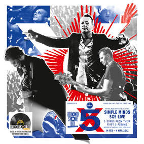 Simple Minds - 5 x 5 Live (180g Red, White and Blue Vinyl) (RSD 4/23/2022) ((Vinyl))
