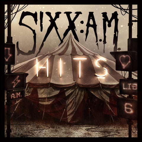 Sixx: A.M. - Hits (Translucent Red with Black Smoke Vinyl) (Colored Vinyl, Red, Black, 180 Gram Vinyl) (2 Lp's) ((Vinyl))