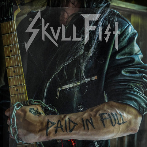 Skull Fist - Paid In Full ( Orange/black marbled) ((Vinyl))