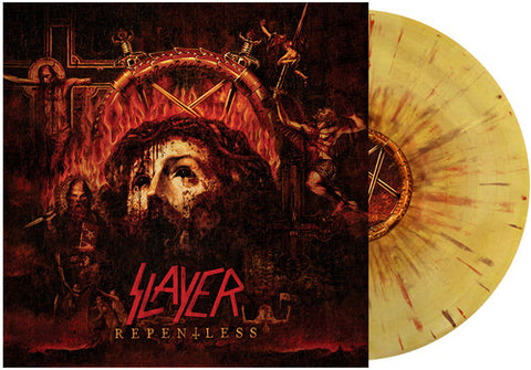 Slayer - Repentless (Indie Exclusive) (Beer & Mustard Swirl w/ Red & Brown Splatter) ((Vinyl))