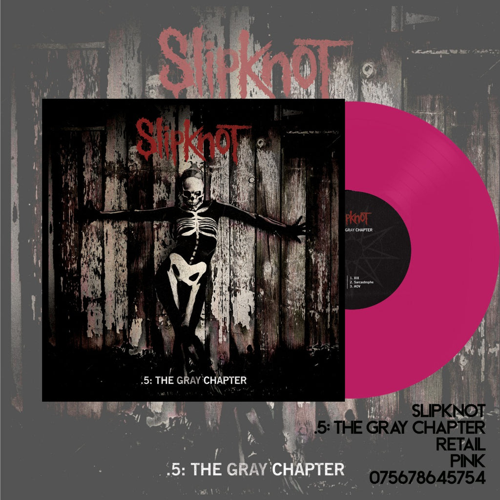 Slipknot - 5: The Gray Chapter (2 LP pink colored vinyl) ((Vinyl))