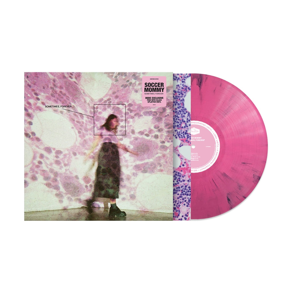 Soccer Mommy - Sometimes, Forever (Colored Vinyl, Pink, Black, Limited Edition, Indie Exclusive) ((Vinyl))