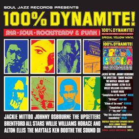 Soul Jazz Records presents - 100% DYNAMITE! Ska, Soul, Rocksteady & Funk in Jamaica (YELLOW VINYL) (RSD 4/23/2022) ((Vinyl))