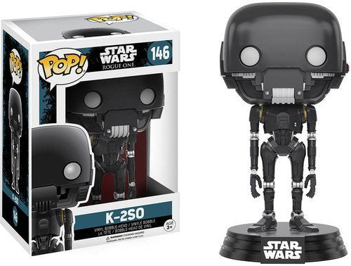 Star Wars - Star Wars Rogue One K-2So Pop! Vinyl Bobble Head ((Toys))