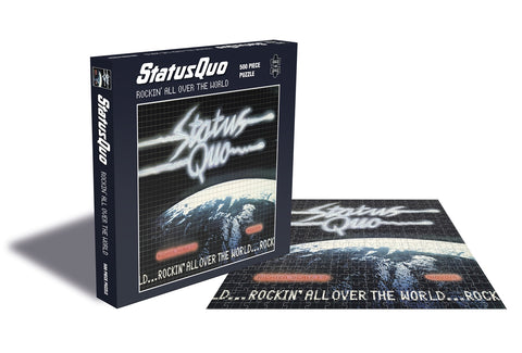 Status Quo - Rockin' All Over The World (500 Piece Jigsaw Puzzle) ((Jigsaw Puzzle))