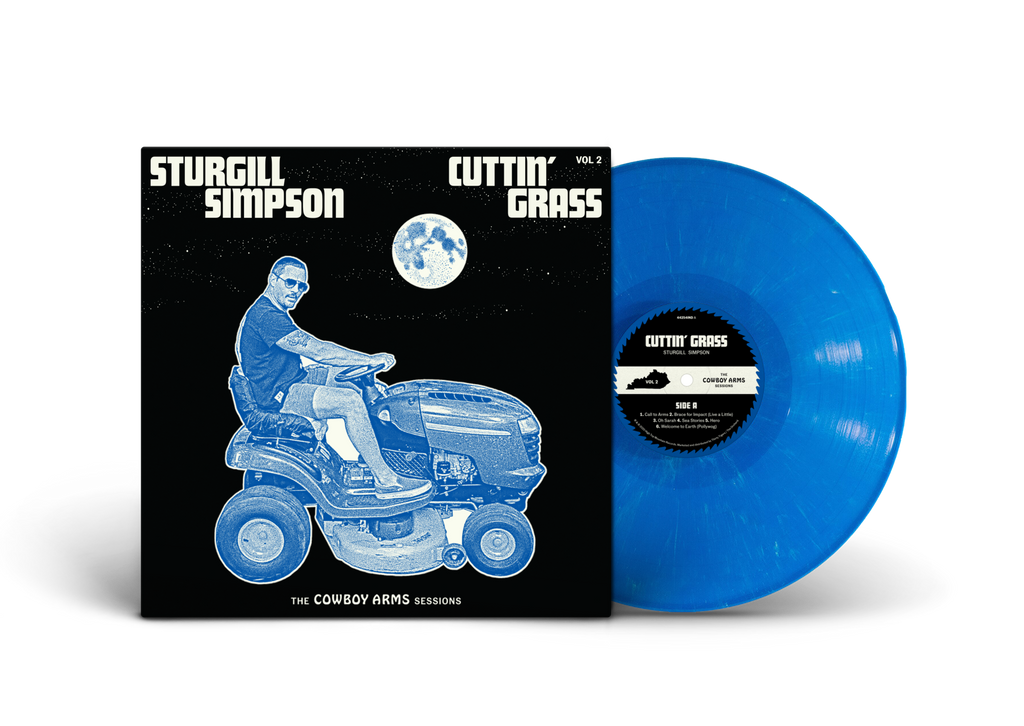 Sturgill Simpson - Cuttin' Grass Vol. 2 (Cowboy Arms Sessions) | Indie Exclusive | Blue w/White Swirl Vinyl) ((Vinyl))