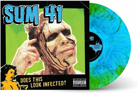 Sum 41 - Does This Look Infected (Limited Edition, Blue Swirl Vinyl 180 Gram Vinyl) [Import] ((Vinyl))
