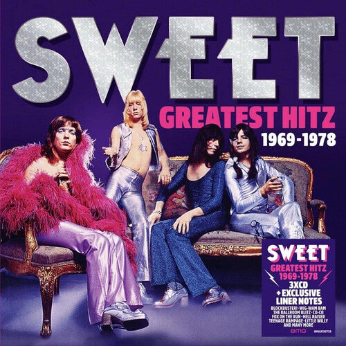 Sweet - Greatest Hitz: The Best Of Sweet 1969-1978 [Import] (3 Cd's) ((CD))