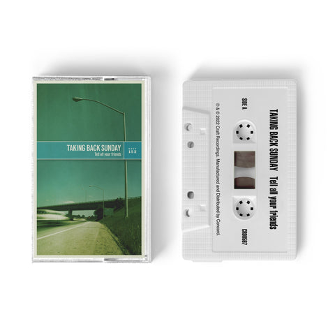 Taking Back Sunday - Tell All Your Friends (20th Anniversary Edition) [White Cassette] ((Cassette))