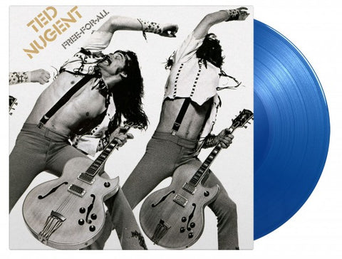 Ted Nugent - Free For All (Limited Edition, 180 Gram Vinyl, Colored Vinyl, Translucent Blue) [Import] ((Vinyl))