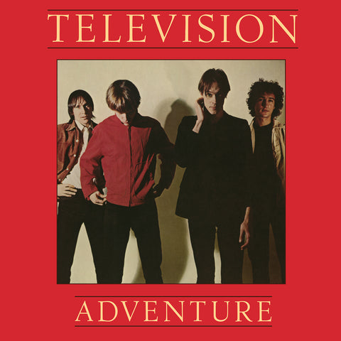 Television - Adventure (Red LP)(SYEOR Exclusive 2019) ((Vinyl))