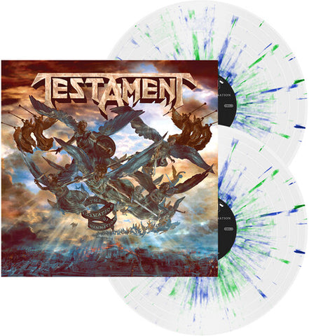 Testament - The Formation of Damnation (Limited Edition, White w/ Blue & Green Splatter) (2 Lp's) ((Vinyl))