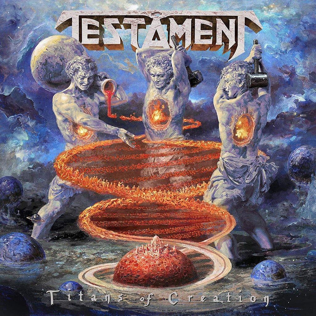 Testament - Titans of Creation (Blue Vinyl) (Indie Exclusive) ((Vinyl))
