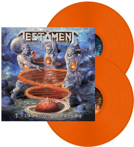 Testament - Titans of Creation (Orange Vinyl) (Orange, Gatefold LP Jacket, L ((Vinyl))