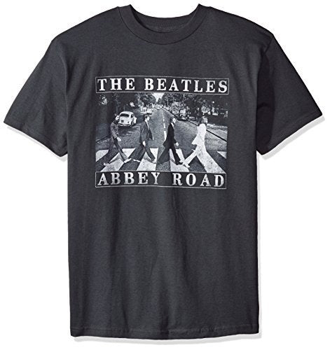 The Beatles - Men'S The Beatles Abbey Road Distressed T Shirt, Black, Xx-Large ((Apparel))