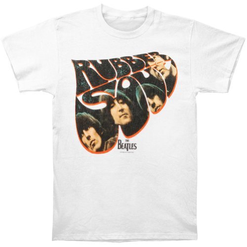 The Beatles - Men'S The Beatles Rubber Soul T-Shirt, White, Small ((Apparel))