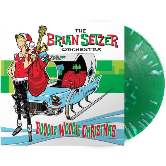 The Brian Setzer Orchestra - Boogie Woogie Christmas (Green Splatter vinyl) IMPORT ((Vinyl))