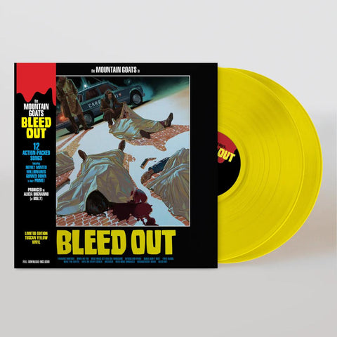 The Mountain Goats - Bleed Out (Colored Vinyl, Yellow, Gatefold LP Jacket, Digital Download Card) (2 Lp's) ((Vinyl))