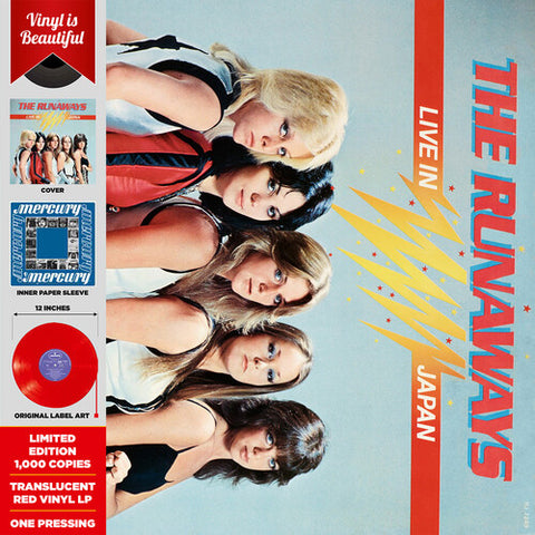 The Runaways - Live In Japan (Limited Edition) (Red Vinyl) ((Vinyl))