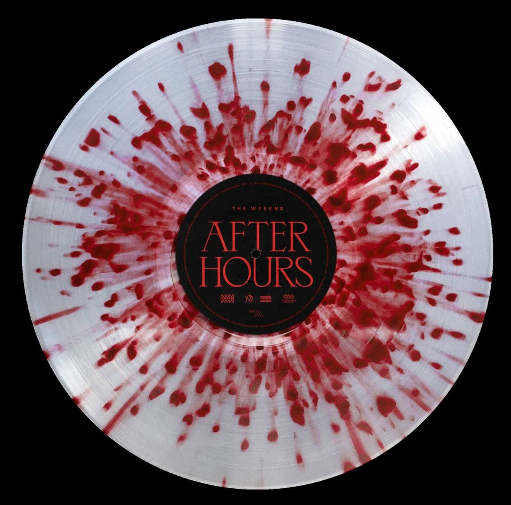 The Weeknd - After Hours [2 LP] [Clear w/ Red Splatter] LIMITED ((Vinyl))