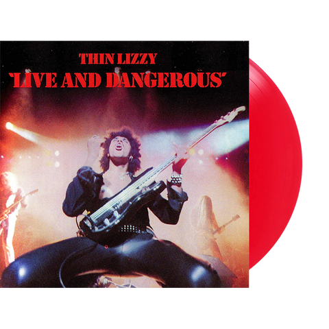 Thin Lizzy - Live And Dangerous (180 Gram Vinyl, Clear Vinyl, Red, Audiophile, Limited Edition) (2 Lp's) ((Vinyl))