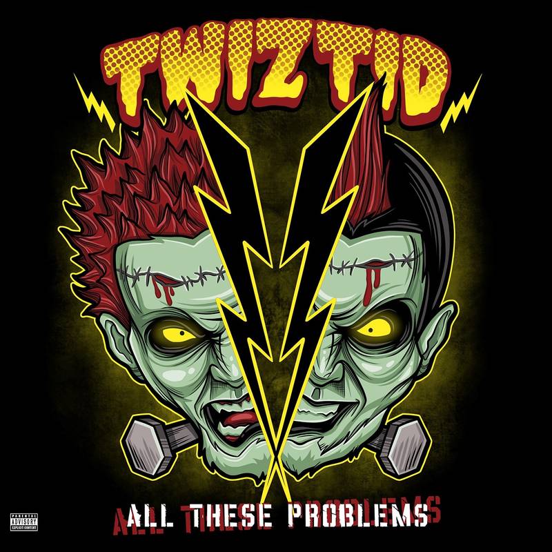 Twiztid - All These Problems [7" Single] [Coke Bottle Green] | RSD DROP ((Vinyl))