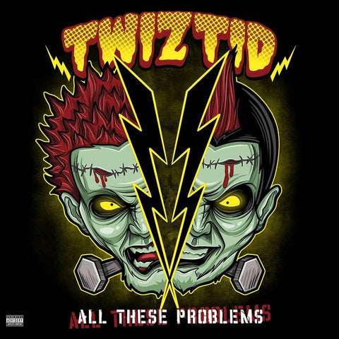 Twiztid - All These Problems [7" Single] [Coke Bottle Green] | RSD DROP ((Vinyl))