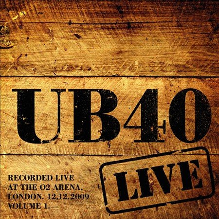 Ub40 - LIVE 2009: 1 ((Vinyl))