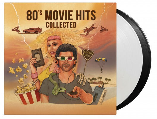 Various Artists - 80's Movie Hits Collected (Limited Edition, 180 Gram Vinyl, Colored Vinyl, White, Black) [Import] (2 Lp's) ((Vinyl))