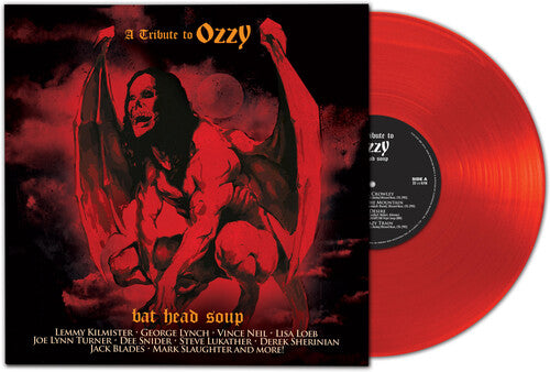 Various Artists - Bat Head Soup - A Tribute To Ozzy (Colored Vinyl, Red, Limited Edition) ((Vinyl))