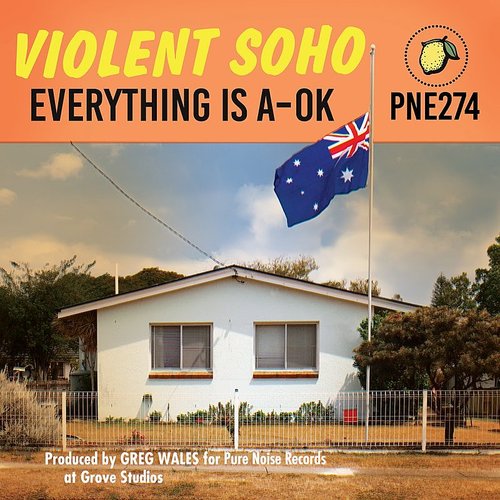 Violent Soho - Everything Is A-Ok [Glow In The Dark Green Colored Vinyl] [Import] ((Vinyl))