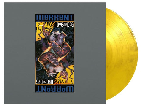 Warrant - Dog Eat Dog (Limited Edition, 180 Gram Vinyl, Colored Vinyl, Yellow & Black Marbled) [Import] ((Vinyl))
