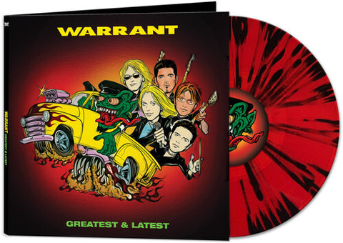 Warrant - Greatest & Latest (Limited Edition, Red & Black Splatter Colored Vinyl) ((Vinyl))
