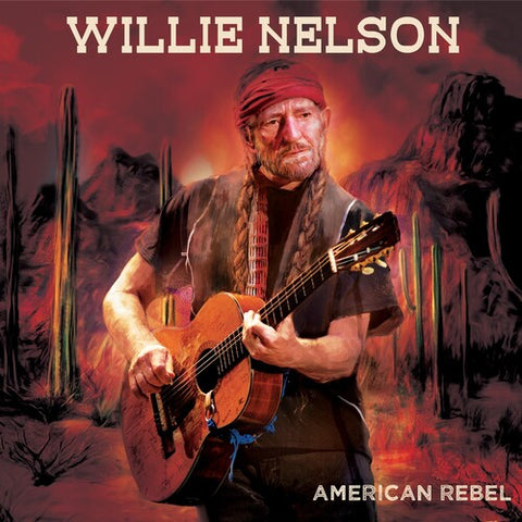 Willie Nelson - American Rebel- RED MARBLE ((Vinyl))
