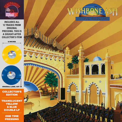 Wishbone Ash - Live Dates II (Yellow & Blue Vinyl) (2LP) ((Vinyl))