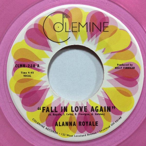 Alanna Royale - Fall In Love Again - Transparent Pink (Clear Vinyl, Pink) (7" Single) ((Vinyl))