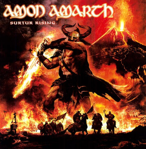 Amon Amarth - Surtur Rising (Limited Edition, Sun Yellow Marble) [Import] ((Vinyl))