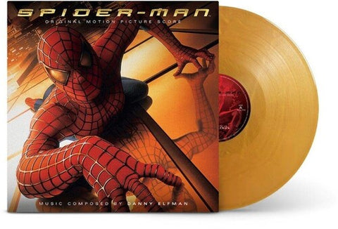 Danny Elfman - Spider-Man (Original Score) (Colored Vinyl, Gold, 180 Gram Vinyl, Gatefold LP Jacket, Poster) ((Vinyl))