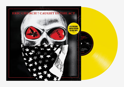 Eric Church - Caught In The Act: Live [Yellow 2 LP] ((Vinyl))