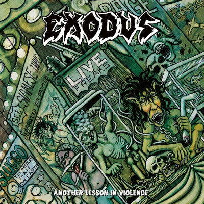 Exodus - Another Lesson In Violence (Limited Edition, 180 Gram Vinyl, Colored Vinyl, Yellow & Black Marble) [Import] (2 Lp's) ((Vinyl))